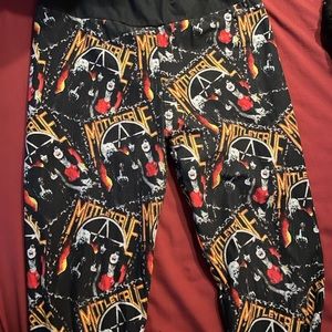 Custom made Motley Crue leggings